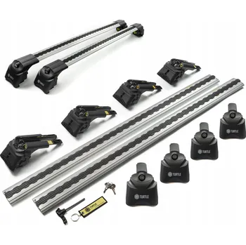 Střešní nosič Turtle Air 2 94 cm stříbrný