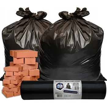 Pytle na odpadky Sáčky na odpadky suť Pam-Folie 120 l 10 ks