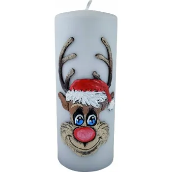 Svíčka Dekorativní parafinová svíčka bez vůně Artman 1 ks