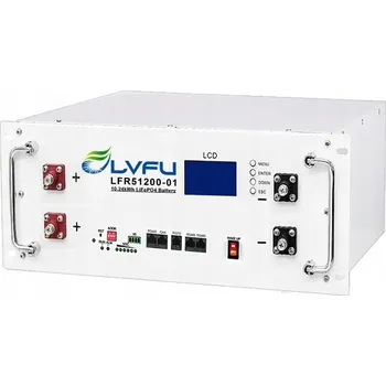 solární baterie LVFU Bateriový Úložiště Energie 10,24 kWh RACK LiFePO4 Deye Victron Energy LFR51200