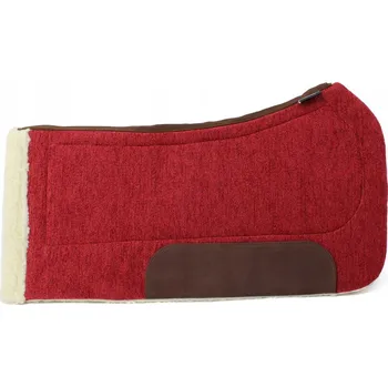 Mustang Podsedlová Dečka Western profilovaný Červený