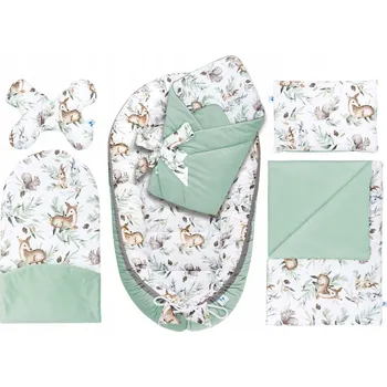 Zavinovačka Hnízdečko pro miminko zavinovačka sada s rychlozavinovačkou bavlna/velvet 6v1 Pepi