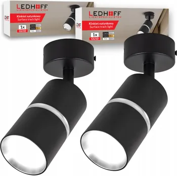 Nástěnné svítidlo Nástěnné svítidlo Ledhoff černé, šedé GU10 35 W