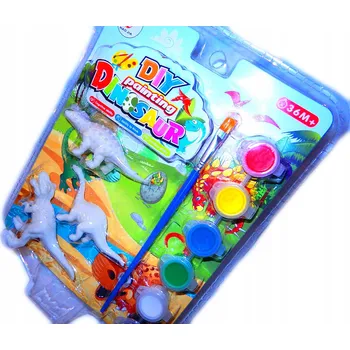 kreativní sada DINOSAUŘI malování DINOSAURŮ barvení UDĚLEJ SI SÁM