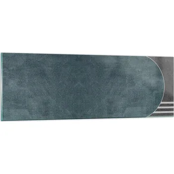 Obraz Obraz na skle do obýváku ložnice 90x30 minimalismus obrazy na zeď sklo