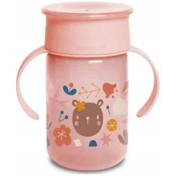 Kojenecká láhev Láhev Suavinex 340 ml růžová