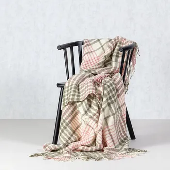 Prostěradlo Deka Dekoria vlna 140 cm x 0,4 cm zelená