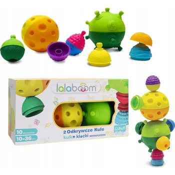 ostatní stavebnice Lalaboom míčky - Discovery stavebnice 61359 Trefl