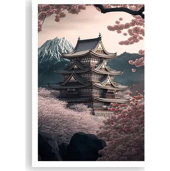 Obraz Plakát na zeď bez rámu 70x100 Asie foto-obraz plakáty do obývacího pokoje ložnice