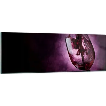 Obraz Obraz na skle do obýváku ložnice 90x30 sklenice obrazy na zeď sklo