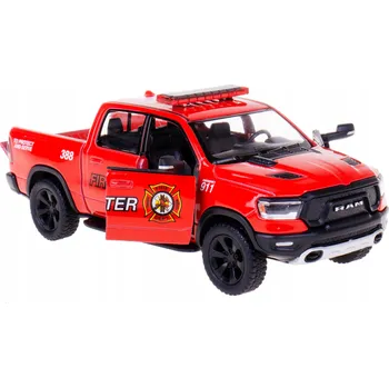 autíčko DODGE RAM 1500 HASIČSKÉ AUTO MODEL KOVOVÝ KINSMART 1:46 CZE