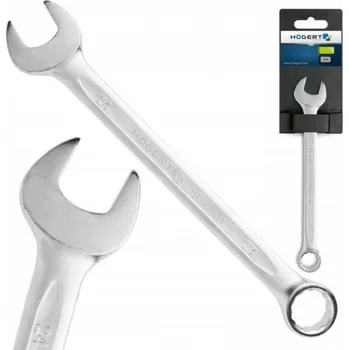 Klíč Očkoplochý klíč z CrV oceli, 24 mm, DIN 3113 Hogert HT1W424-1