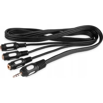 Audio kabel Kabel Vitalco JKP41 minijack (3,5 mm) – 3 x minijack (3,5 mm) 1 m