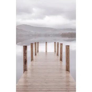 Obraz Plakát Molo v Derwentwater bez rámu 53 x 81 cm