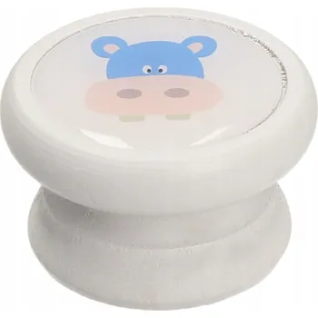 Nábytkové kování Nábytková úchytka GAMET GD07 bílá matná + V44 HROCH