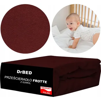 Prostěradlo Prostěradlo do Postýlky s Gumou 120x60 Froté IDEÁLNÍ STŘIH Polské