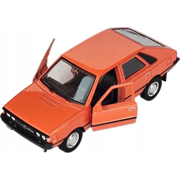 autíčko FSO Polonez 1500 MR 1978 model Welly Nex 1:34-39 oranžový
