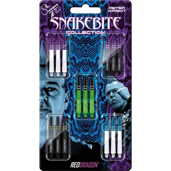 Příslušenství pro šipky Red Dragon Sada násadek Peter Wright Snakebite - Nitro Ionic - Collection Card