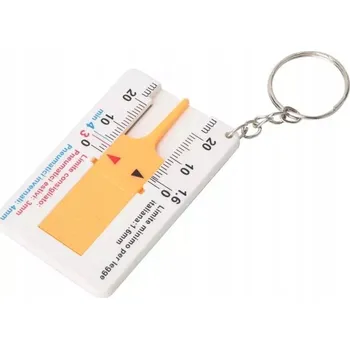 Sada na opravu pneumatiky MĚŘIČ HLOUBKY DEZÉNU PNEUMATIK / VÝŠKOMĚR PRO PNEUMATIKY PNEUMATIKY