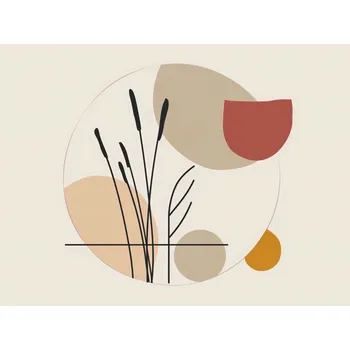 Plakát Plakát Pastelová Země bez rámu 20 x 15 cm