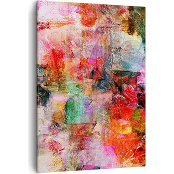 Obraz Obraz na plátně do obýváku ložnice 50x70 abstrakce obrazy na zeď
