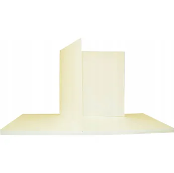 Kvadratový papír Lessebo s bigováním, 240 g/m², krémový (ecru), 25 listů