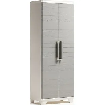 Šatní skříň Vysoká úložná Skříň KETER LINEAR WOOD