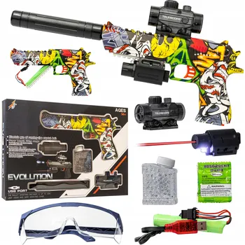 AUTOMATICKÁ PISTOLE NA GELOVÉ KULIČKY