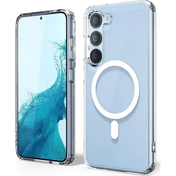 Pouzdro na mobilní telefon Zadní Kryt pro Samsung S23 MagSafe, 1.5 mm bezbarvý