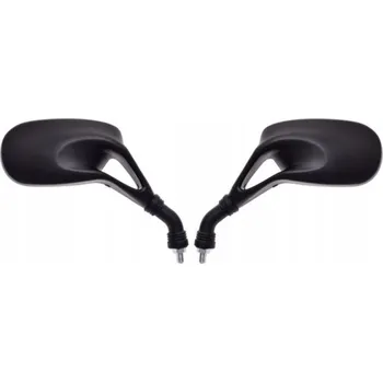 Zrcátko pro motocykl Zrcátka černá univerzální motocykl skútr čtyřkolka M10 MP318 PÁR