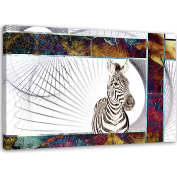 Obraz Obraz na plátně na plátně, zebra 90x60