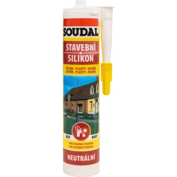 Tmel Soudal Stavební silikon bílý 300 ml