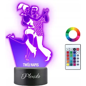 Lampička Plexido vícebarevná Noční lampa