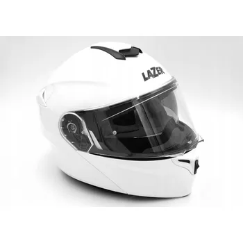 Helma na motorku Vyklápěcí helma Lazer Paname II bílá M