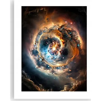 Obraz Obraz plakát na zeď bez rámu 40x50 vesmír plakáty do obývacího pokoje
