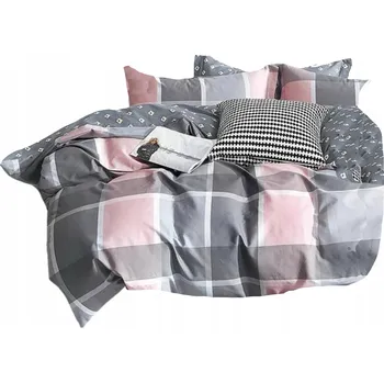 Povlečení POVLEČENÍ 200x220 BAVLNA SATÉN + 2x POVLAKY NA POLŠTÁŘE 70x80 3 Č. SADA POVLEČENÍ