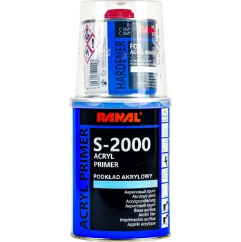 Lak na dřevo Akrylový základní nátěr S-2000 červ. 5:1 0,8+0,16L RANAL