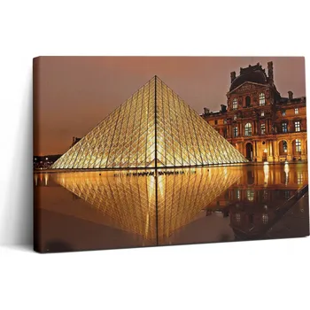 Obraz Obraz Na Plátně do Obývacího Pokoje Dekorativní Muzeum Louvre v Paříži 30x20 cm