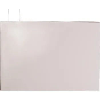 Obraz Čelo zásuvky/dvířka skříňky 355x596 mm MDF bílá matná