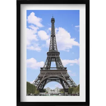 Obraz Dekorativní obraz v rámu do obýváku Eiffelova věž Paříž Francie 40x60 cm