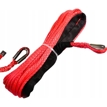 Železářství SYNTETICKÉ LANO PRO NAVIJÁK OFF-ROAD 10mm x 30m + OKO