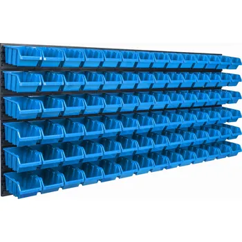 Obraz DÍLENSKÁ STĚNA / PANEL NA NÁŘADÍ DO GARÁŽE + 84 BOXŮ