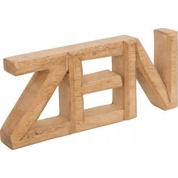 Obraz Dřevěná dekorace Zen Figurka k postavení Na skříňku stolek Do obýváku