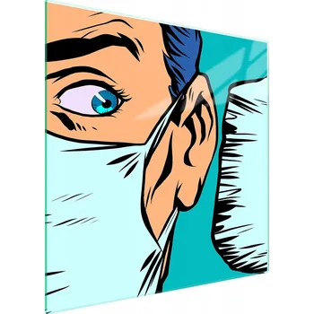 Kuchyňské prkénko Krájecí deska TMK ArtDeko sklo 1 ks