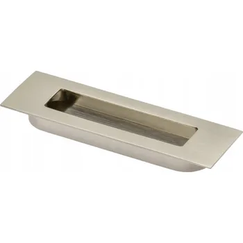 Zapuštěná úchytka GTV E6, C=96 mm, L=124 mm, ocel kartáčovaná UZ-E6-096-06