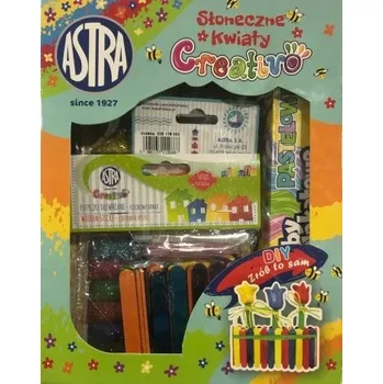 kreativní sada KREATIVNÍ SADA SLUNEČNICOVÉ KVĚTINY VYROB SI SÁM ASTRA