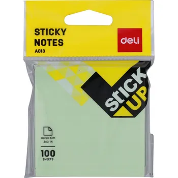 Samolepicí bločky Deli 100 listů