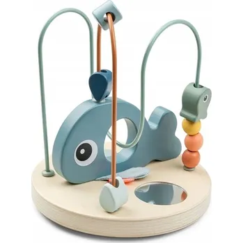 Dřevěná hračka Done by Deer Dřevěný labyrint Wally