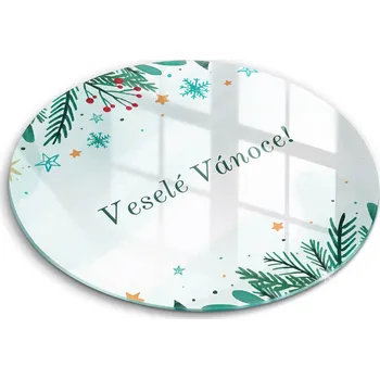 Kuchyňské prkénko Krájecí deska Wallfluent sklo 1 ks