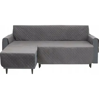 Prostěradlo Přehoz Doggy polyester 255 cm x 360 cm šedý